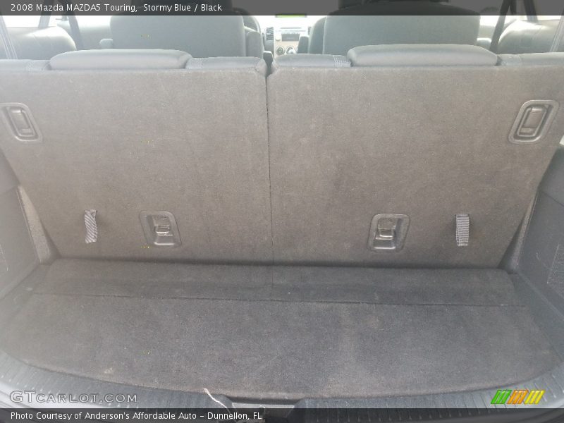 Stormy Blue / Black 2008 Mazda MAZDA5 Touring