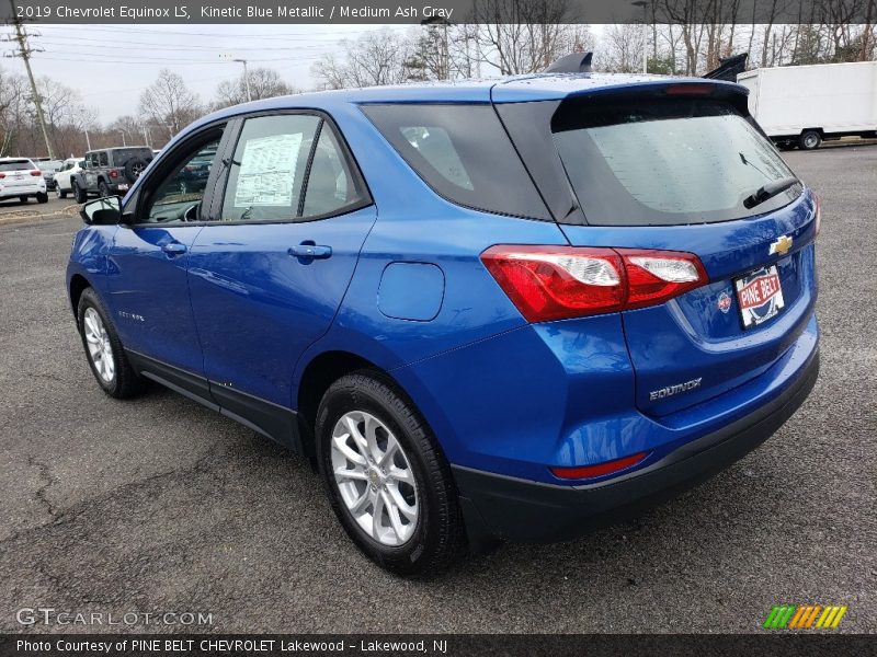 Kinetic Blue Metallic / Medium Ash Gray 2019 Chevrolet Equinox LS