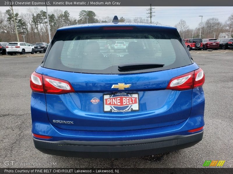 Kinetic Blue Metallic / Medium Ash Gray 2019 Chevrolet Equinox LS