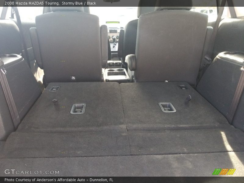 Stormy Blue / Black 2008 Mazda MAZDA5 Touring