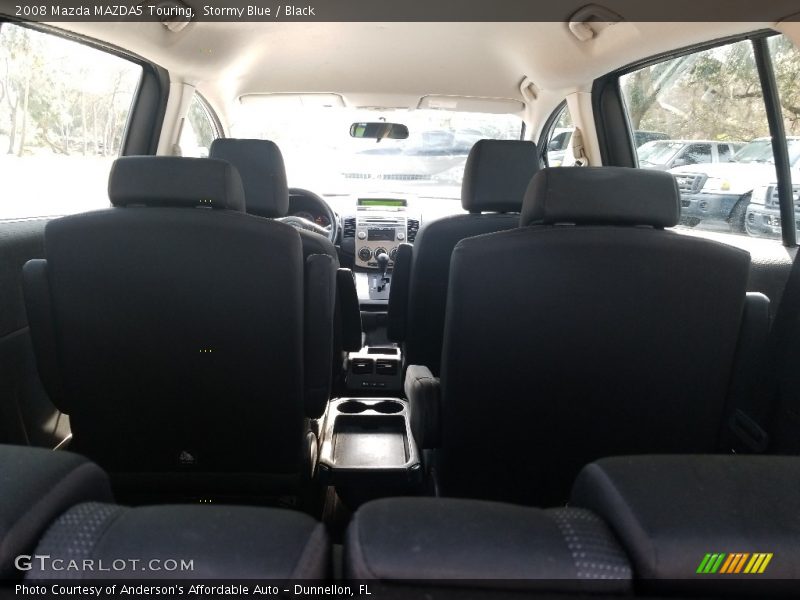 Stormy Blue / Black 2008 Mazda MAZDA5 Touring