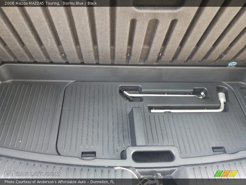 Stormy Blue / Black 2008 Mazda MAZDA5 Touring