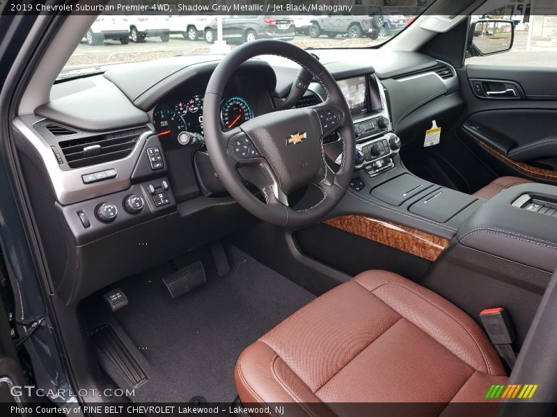  2019 Suburban Premier 4WD Jet Black/Mahogany Interior