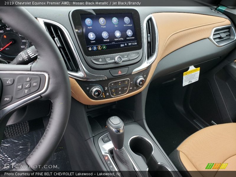 Mosaic Black Metallic / Jet Black/Brandy 2019 Chevrolet Equinox Premier AWD