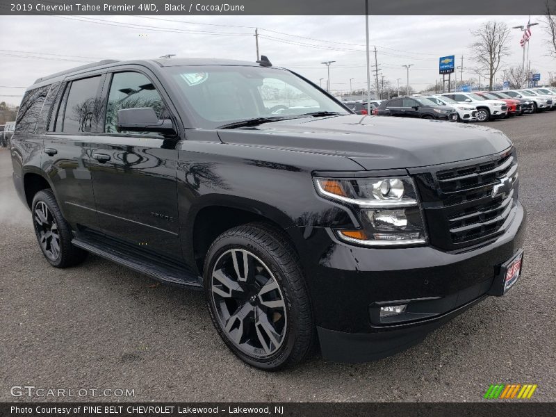 Black / Cocoa/Dune 2019 Chevrolet Tahoe Premier 4WD