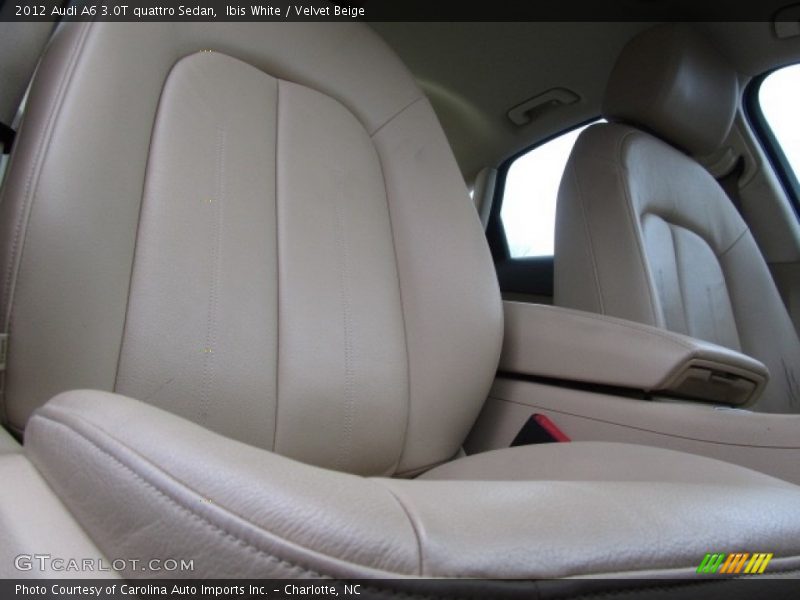 Ibis White / Velvet Beige 2012 Audi A6 3.0T quattro Sedan