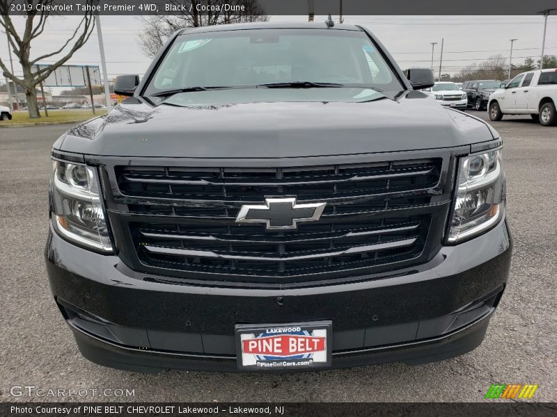 Black / Cocoa/Dune 2019 Chevrolet Tahoe Premier 4WD