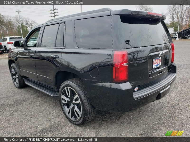 Black / Cocoa/Dune 2019 Chevrolet Tahoe Premier 4WD