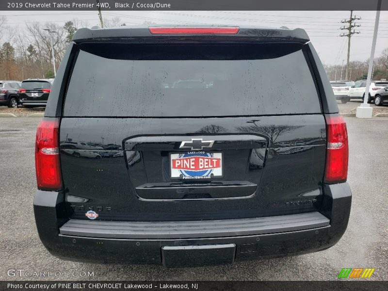 Black / Cocoa/Dune 2019 Chevrolet Tahoe Premier 4WD