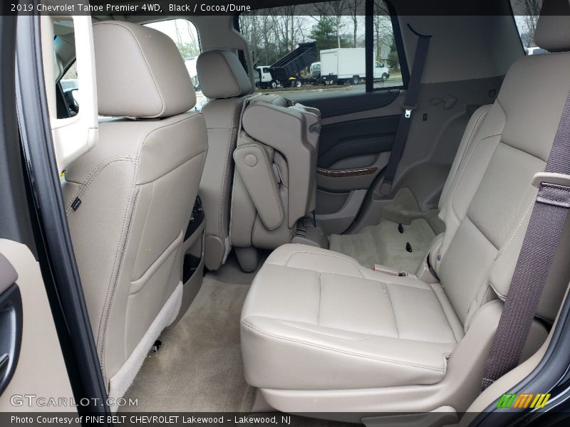 Rear Seat of 2019 Tahoe Premier 4WD