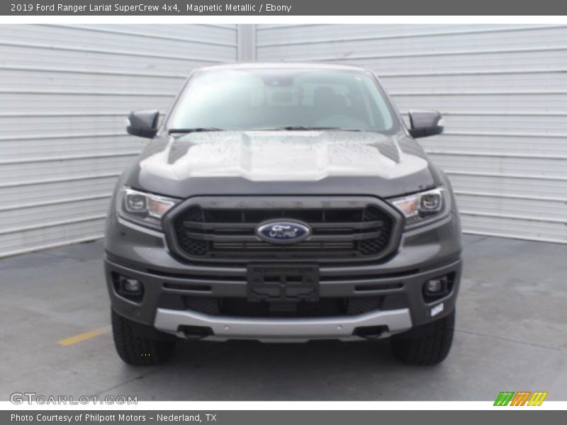 Magnetic Metallic / Ebony 2019 Ford Ranger Lariat SuperCrew 4x4