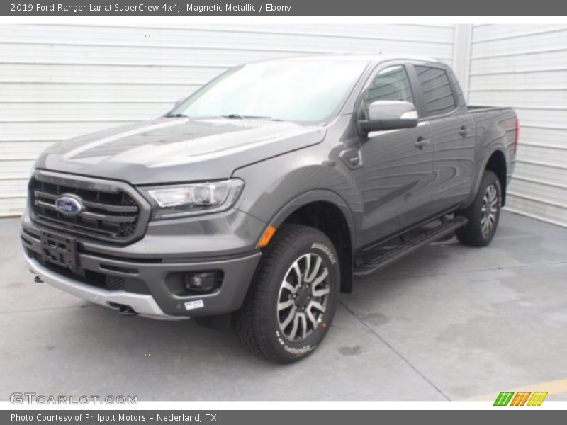 Magnetic Metallic / Ebony 2019 Ford Ranger Lariat SuperCrew 4x4