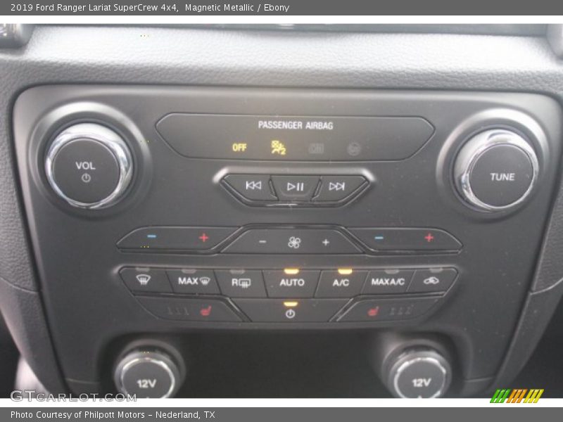 Magnetic Metallic / Ebony 2019 Ford Ranger Lariat SuperCrew 4x4