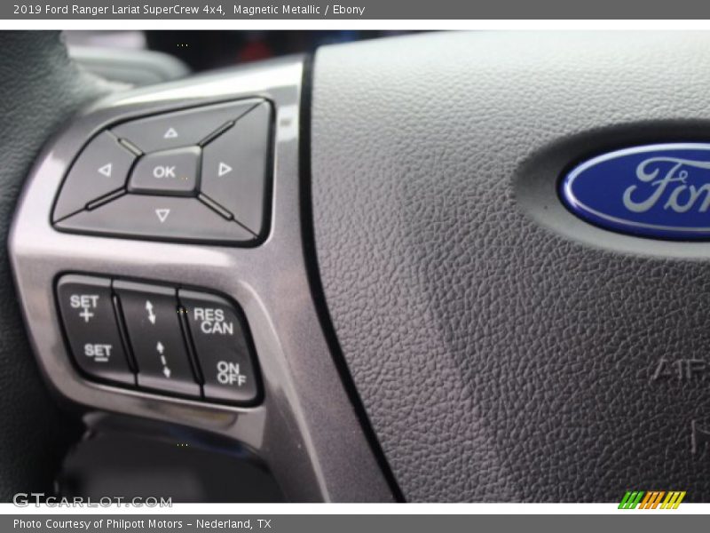 Magnetic Metallic / Ebony 2019 Ford Ranger Lariat SuperCrew 4x4