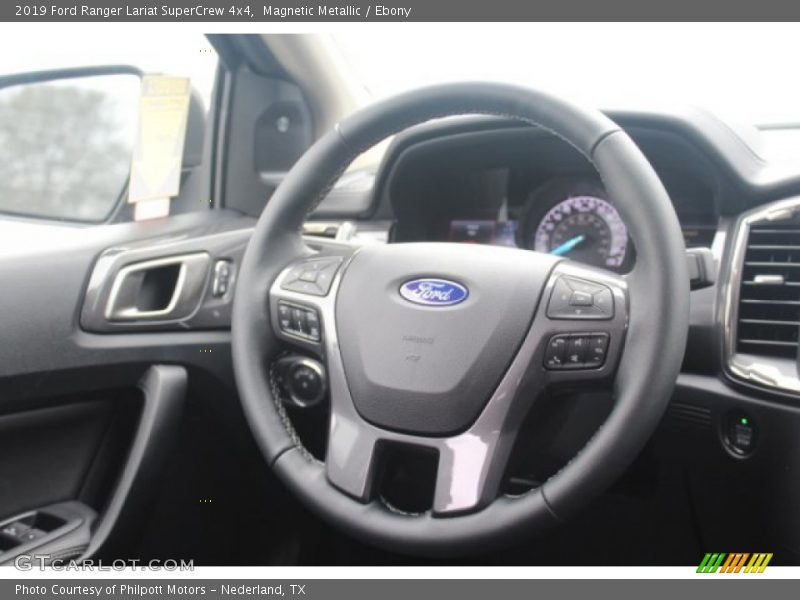 Magnetic Metallic / Ebony 2019 Ford Ranger Lariat SuperCrew 4x4