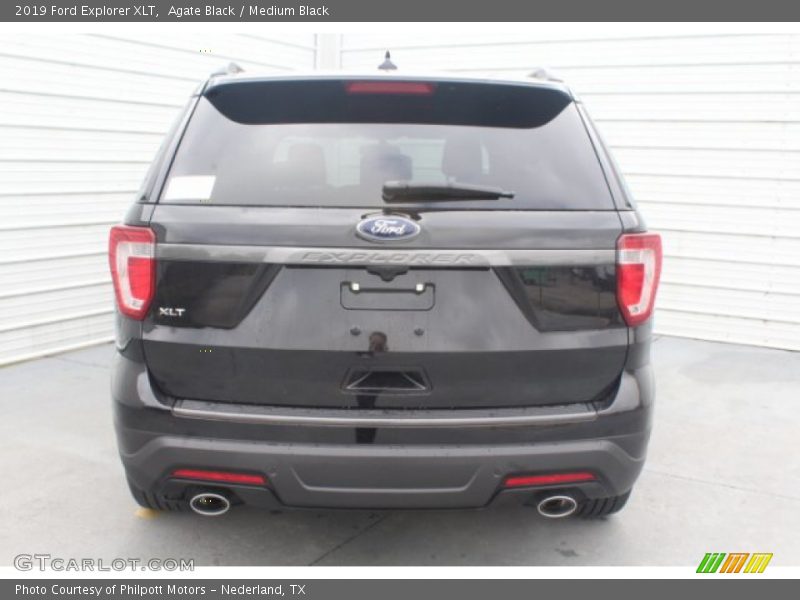 Agate Black / Medium Black 2019 Ford Explorer XLT