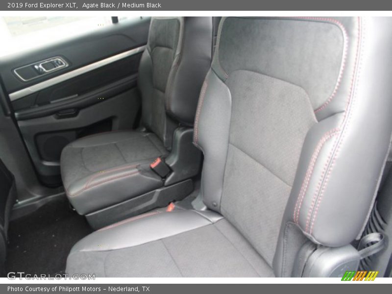 Agate Black / Medium Black 2019 Ford Explorer XLT
