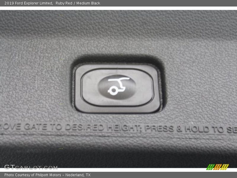 Ruby Red / Medium Black 2019 Ford Explorer Limited