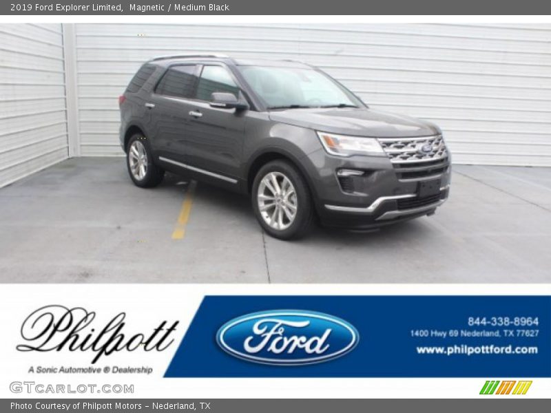 Magnetic / Medium Black 2019 Ford Explorer Limited