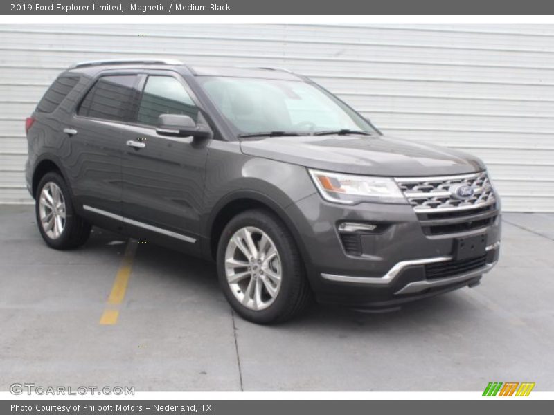 Magnetic / Medium Black 2019 Ford Explorer Limited