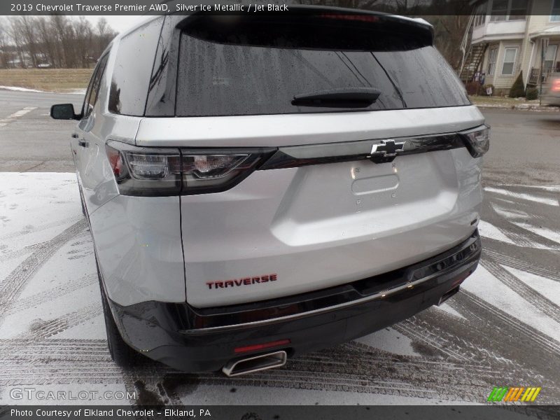 Silver Ice Metallic / Jet Black 2019 Chevrolet Traverse Premier AWD