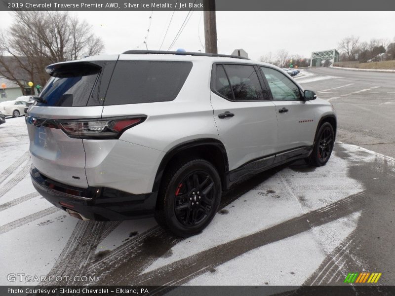 Silver Ice Metallic / Jet Black 2019 Chevrolet Traverse Premier AWD