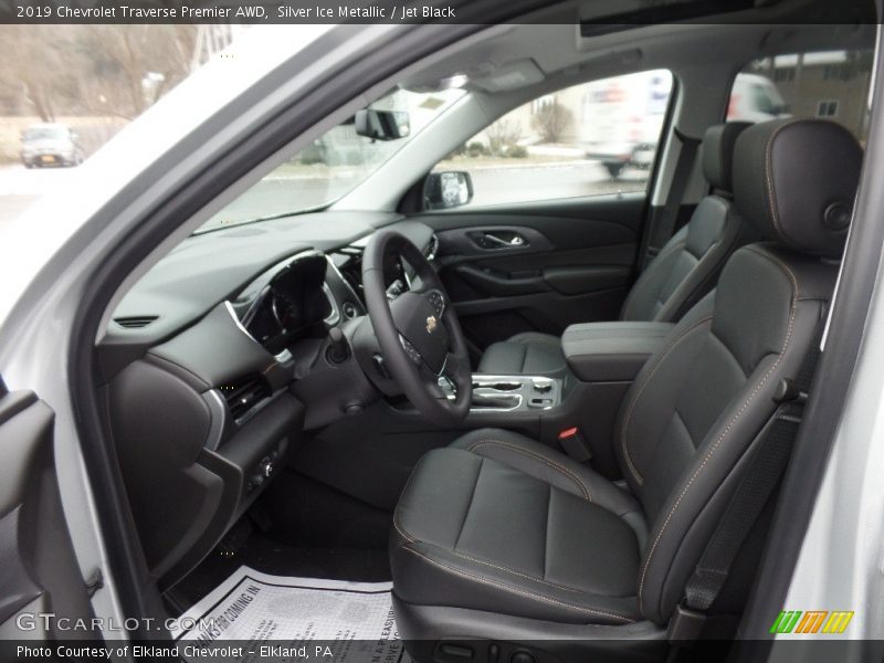Silver Ice Metallic / Jet Black 2019 Chevrolet Traverse Premier AWD