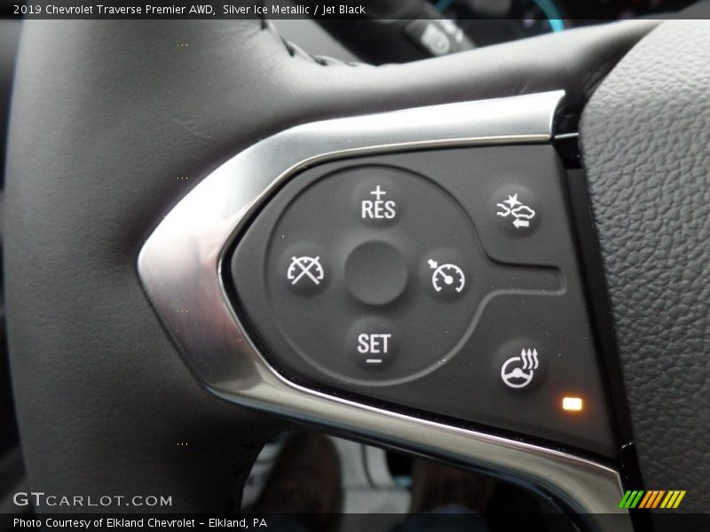 Silver Ice Metallic / Jet Black 2019 Chevrolet Traverse Premier AWD