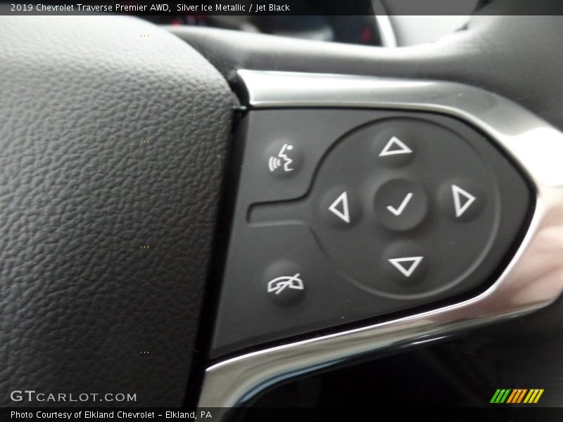 Silver Ice Metallic / Jet Black 2019 Chevrolet Traverse Premier AWD