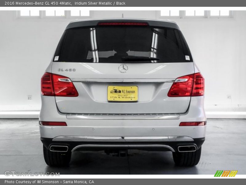 Iridium Silver Metallic / Black 2016 Mercedes-Benz GL 450 4Matic