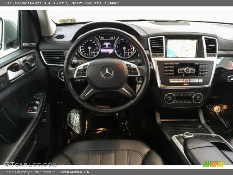 Iridium Silver Metallic / Black 2016 Mercedes-Benz GL 450 4Matic