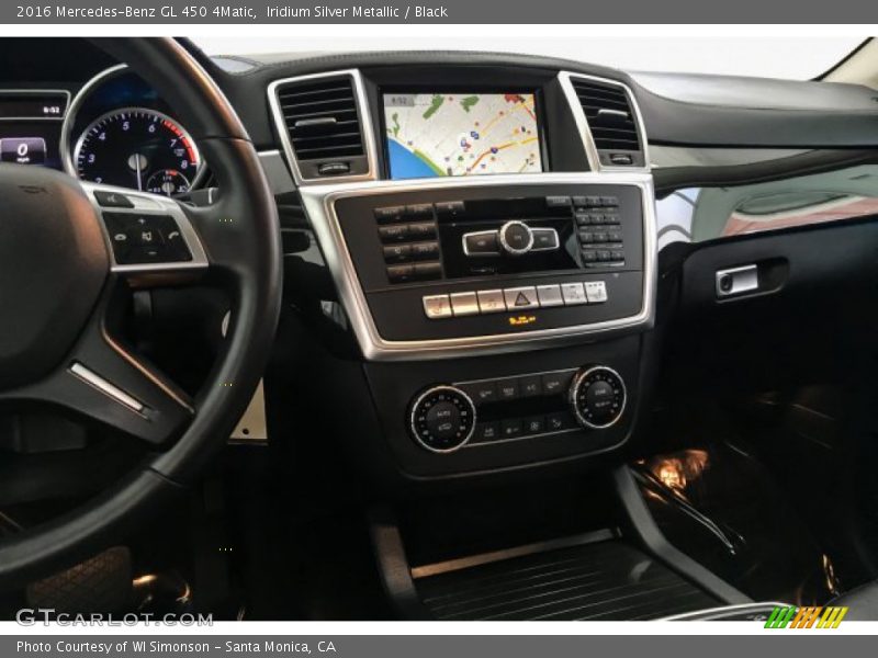 Iridium Silver Metallic / Black 2016 Mercedes-Benz GL 450 4Matic