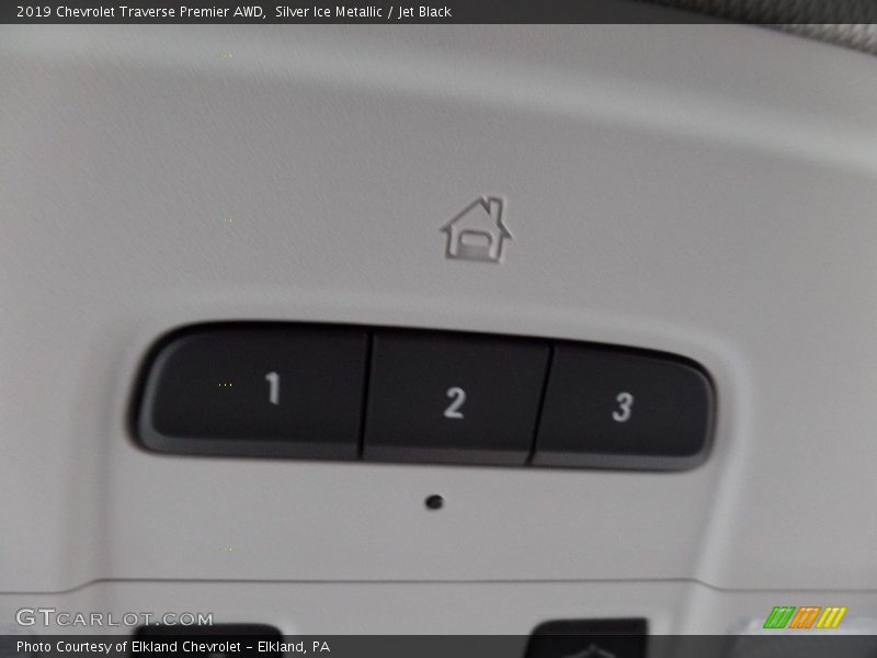 Silver Ice Metallic / Jet Black 2019 Chevrolet Traverse Premier AWD