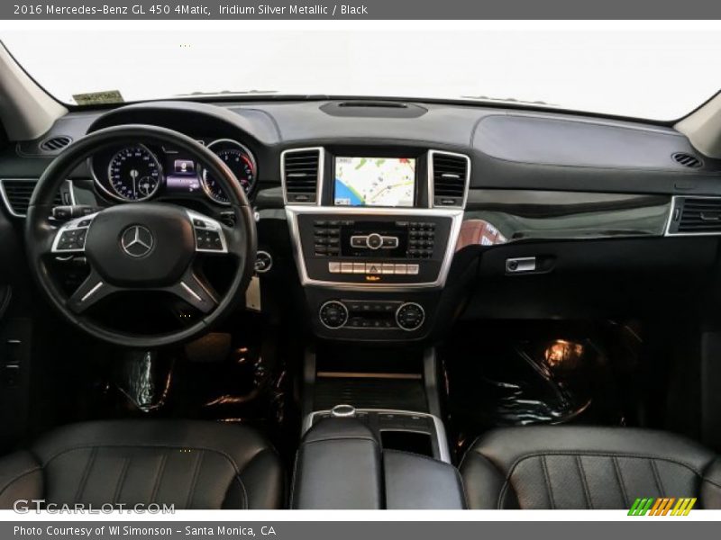 Iridium Silver Metallic / Black 2016 Mercedes-Benz GL 450 4Matic