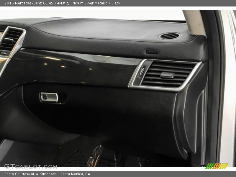 Iridium Silver Metallic / Black 2016 Mercedes-Benz GL 450 4Matic