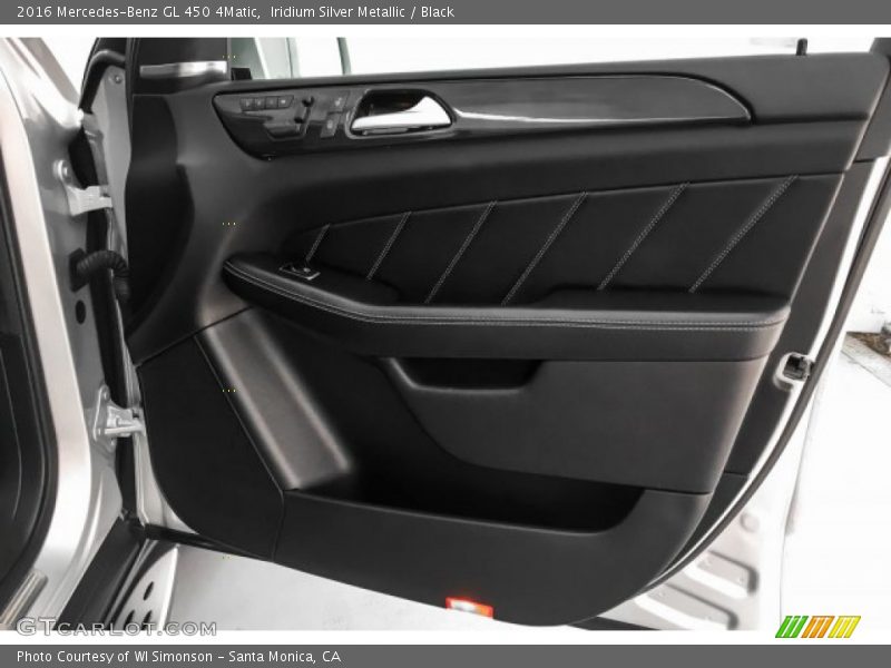 Iridium Silver Metallic / Black 2016 Mercedes-Benz GL 450 4Matic