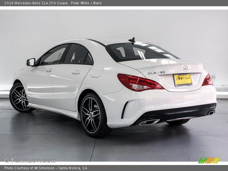 Polar White / Black 2019 Mercedes-Benz CLA 250 Coupe