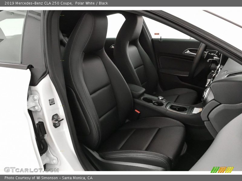 Polar White / Black 2019 Mercedes-Benz CLA 250 Coupe