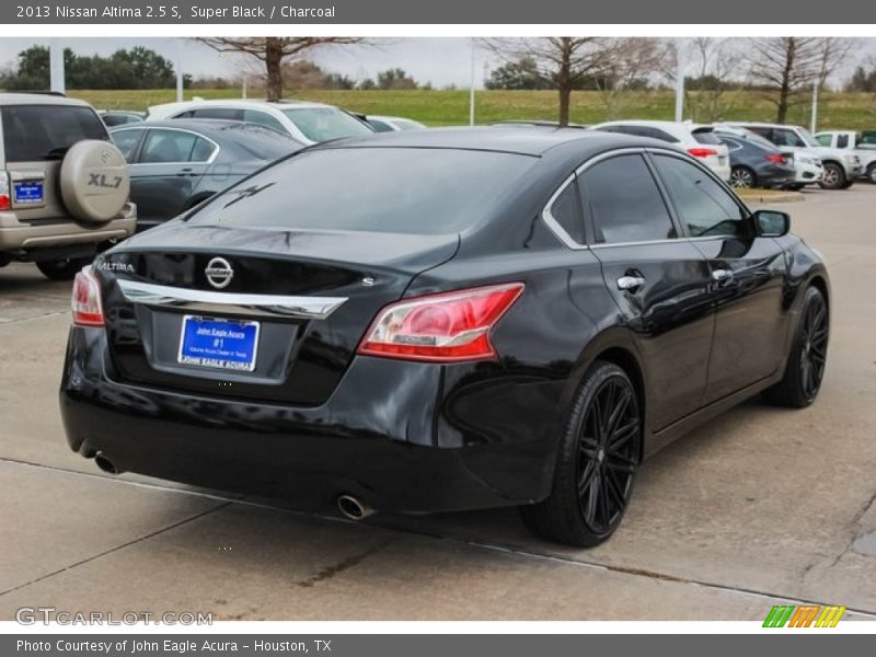 Super Black / Charcoal 2013 Nissan Altima 2.5 S