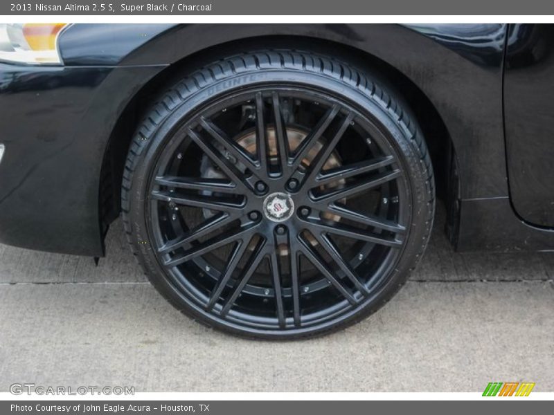 Super Black / Charcoal 2013 Nissan Altima 2.5 S