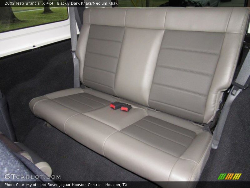 Black / Dark Khaki/Medium Khaki 2009 Jeep Wrangler X 4x4