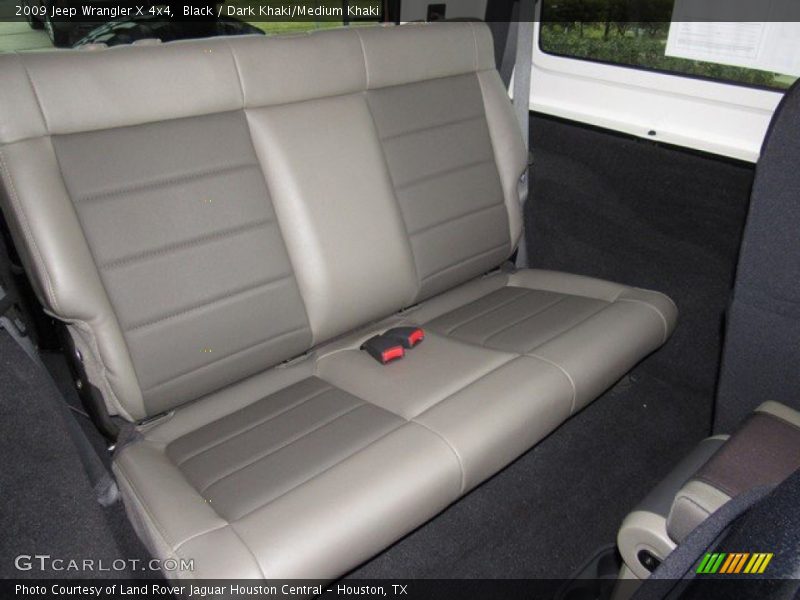 Black / Dark Khaki/Medium Khaki 2009 Jeep Wrangler X 4x4