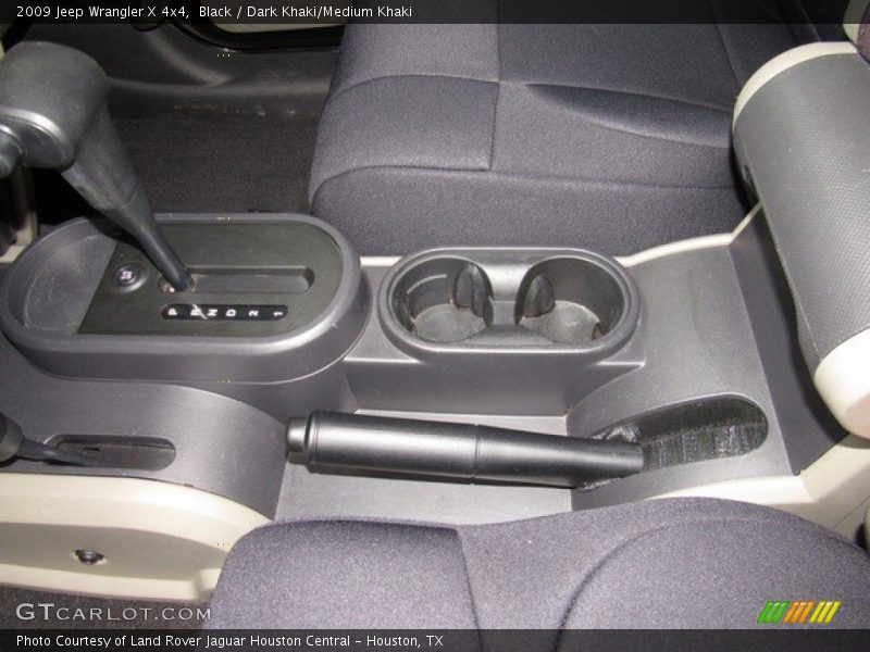 Black / Dark Khaki/Medium Khaki 2009 Jeep Wrangler X 4x4