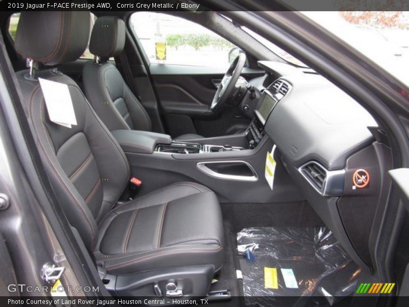 Corris Grey Metallic / Ebony 2019 Jaguar F-PACE Prestige AWD