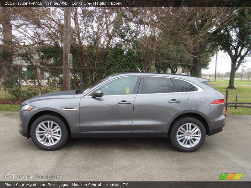 Corris Grey Metallic / Ebony 2019 Jaguar F-PACE Prestige AWD