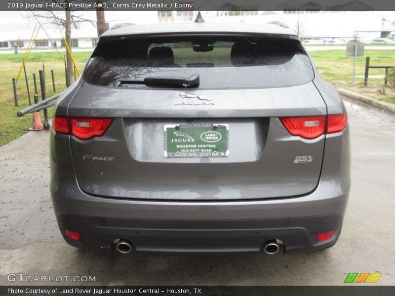 Corris Grey Metallic / Ebony 2019 Jaguar F-PACE Prestige AWD