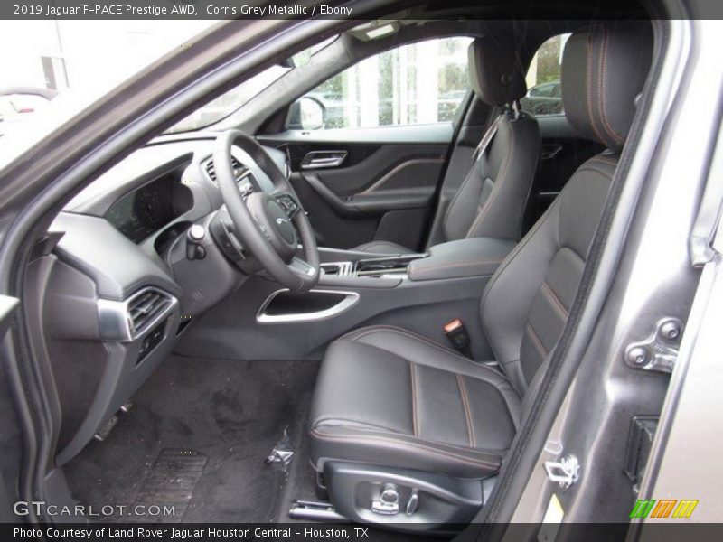 Corris Grey Metallic / Ebony 2019 Jaguar F-PACE Prestige AWD