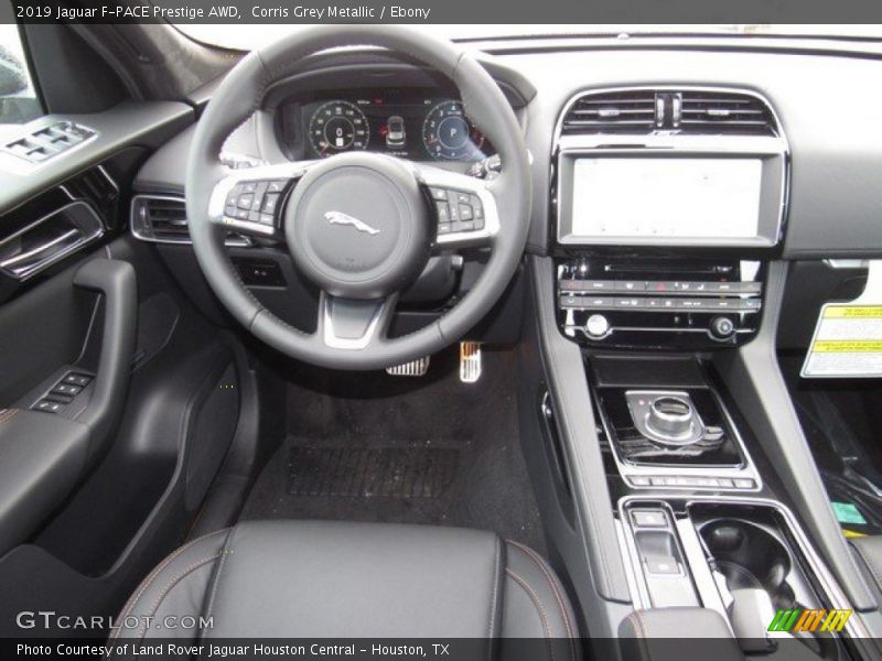 Corris Grey Metallic / Ebony 2019 Jaguar F-PACE Prestige AWD
