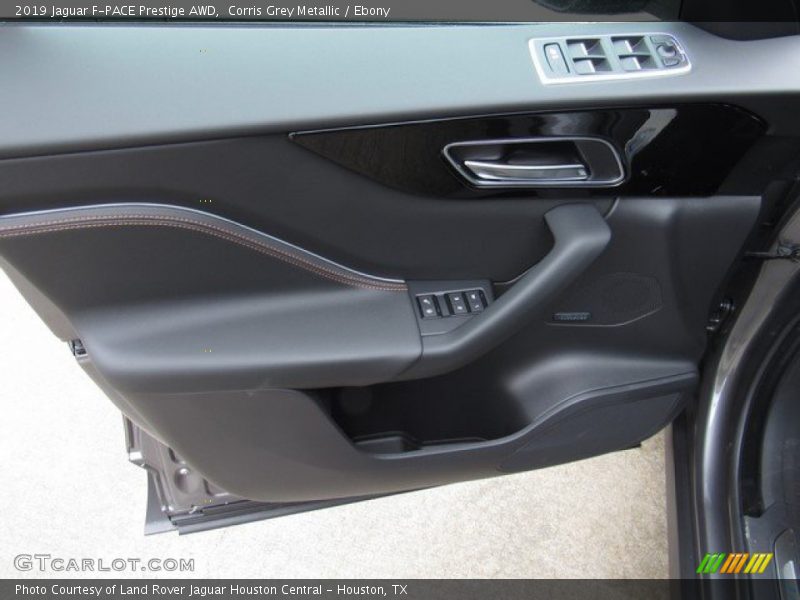Corris Grey Metallic / Ebony 2019 Jaguar F-PACE Prestige AWD