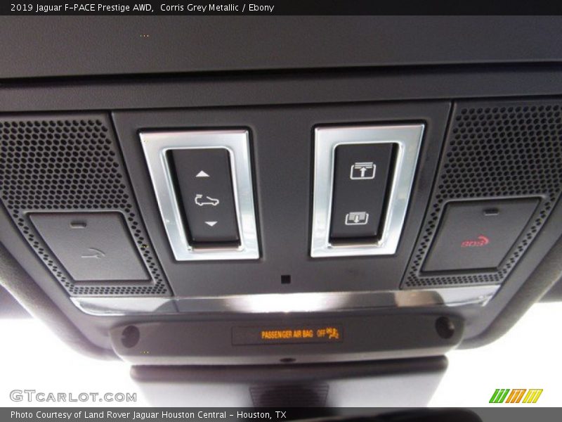 Corris Grey Metallic / Ebony 2019 Jaguar F-PACE Prestige AWD